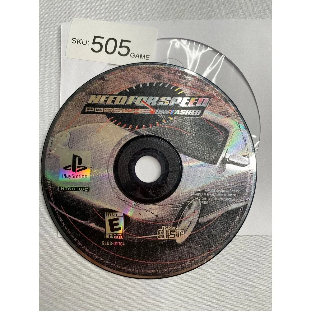 Need for Speed Porsche Unleashed Sony PlayStation 1
